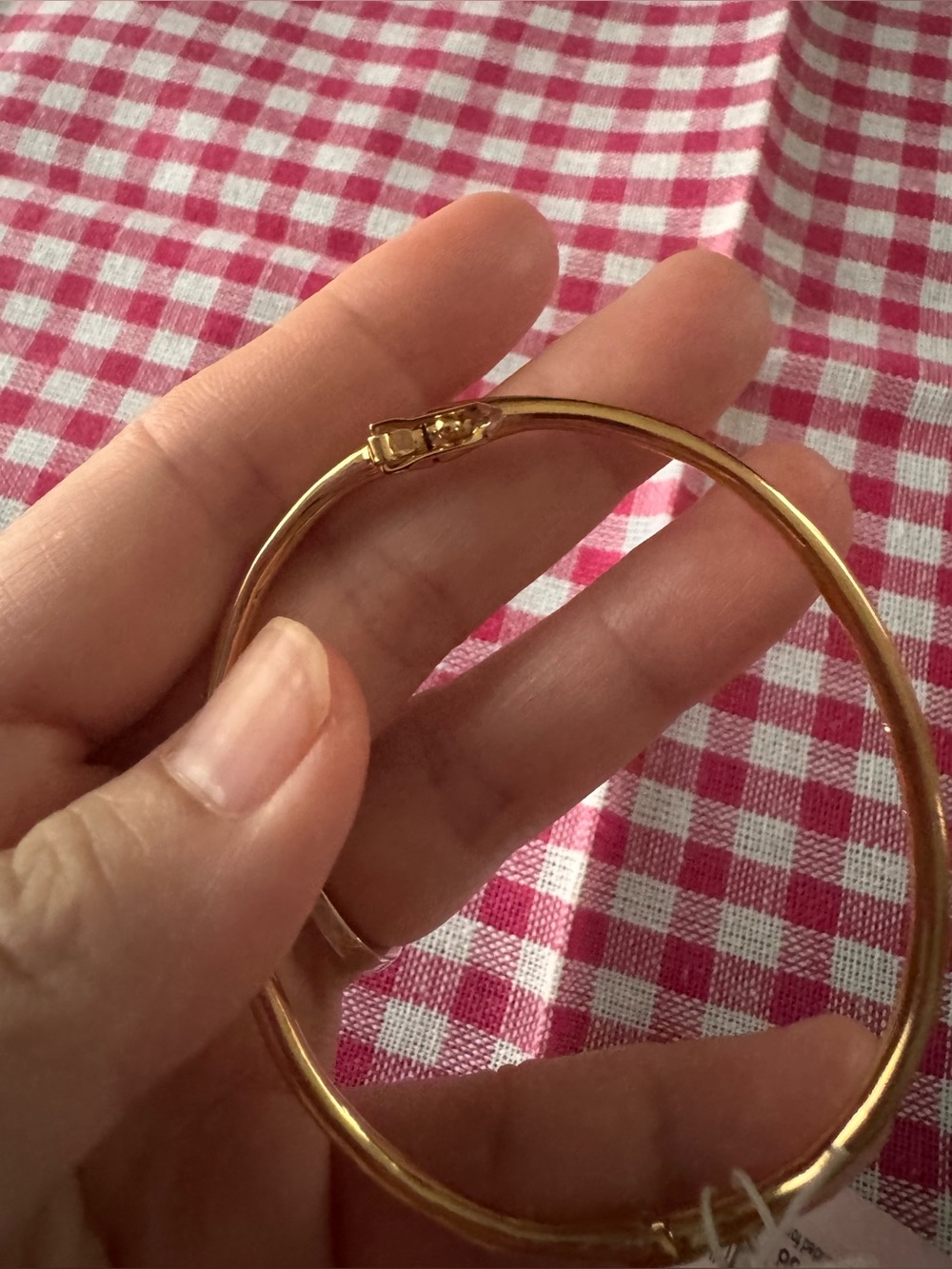 kate spade Gold Love Note Bangle Bracelet - Picture 4 of 4